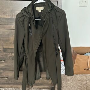 Black Hooded Jacket